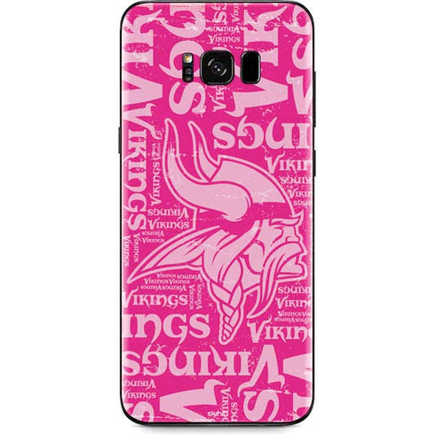 NFL Minnesota Vikings - Blast Pink Galaxy S8 Plus Skin
