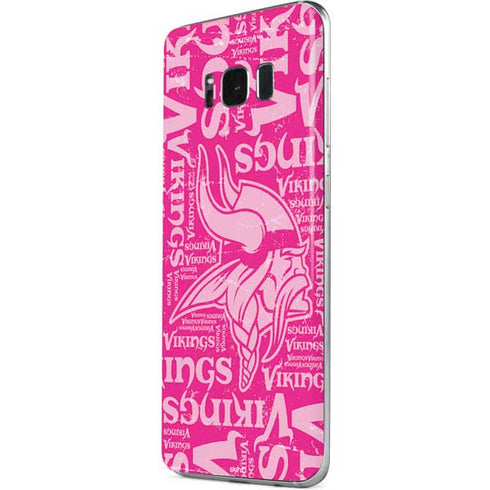 NFL Minnesota Vikings - Blast Pink Galaxy S8 Skin