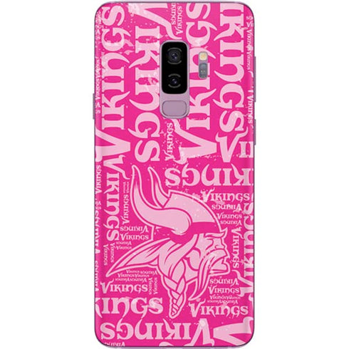 NFL Minnesota Vikings - Blast Pink Galaxy S9 Plus Skin