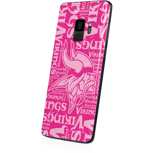 NFL Minnesota Vikings - Blast Pink Galaxy S9 Skin