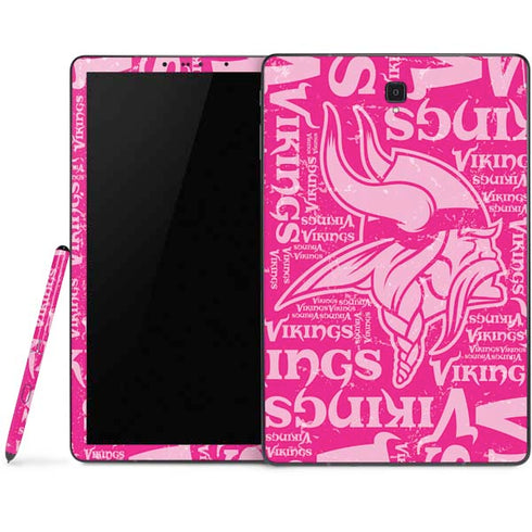 NFL Minnesota Vikings - Blast Pink Samsung Galaxy Tab Skin