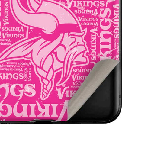 NFL Minnesota Vikings - Blast Pink Galaxy Z Flip Skin