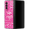 NFL Minnesota Vikings - Blast Pink Galaxy Z Fold3 5G Skin