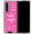 NFL Minnesota Vikings - Blast Pink Galaxy Z Fold4 5G Clear Case
