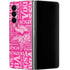 NFL Minnesota Vikings - Blast Pink Galaxy Z Fold4 5G Skin