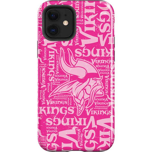 NFL Minnesota Vikings - Blast Pink iPhone 12 Impact Case