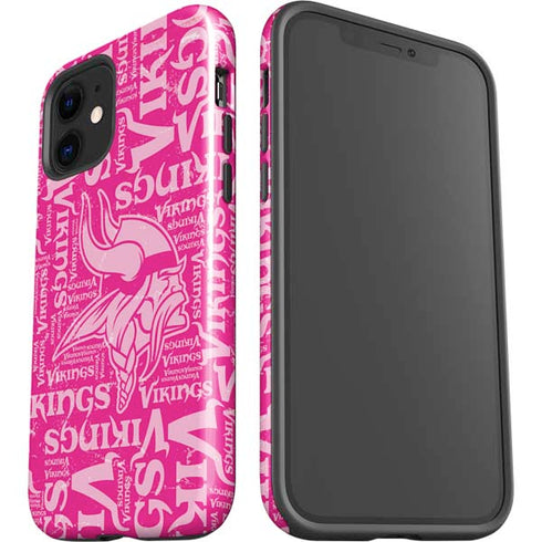 NFL Minnesota Vikings - Blast Pink iPhone 12 Impact Case