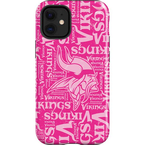 NFL Minnesota Vikings - Blast Pink iPhone 12 Mini Impact Case