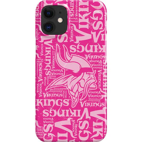 NFL Minnesota Vikings - Blast Pink iPhone 12 Mini Lite Case