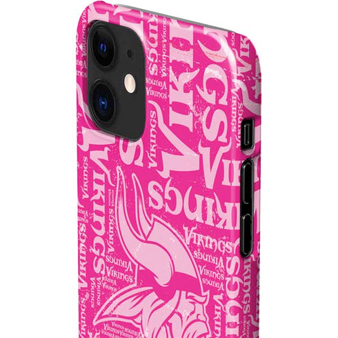 NFL Minnesota Vikings - Blast Pink iPhone 12 Mini Lite Case