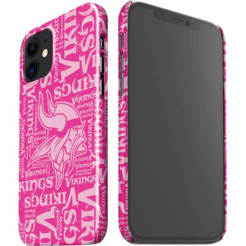 NFL Minnesota Vikings - Blast Pink iPhone 12 Mini Lite Case