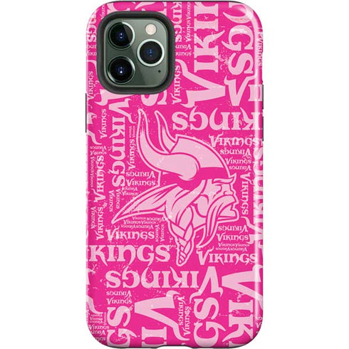 NFL Minnesota Vikings - Blast Pink iPhone 12 Pro Impact Case