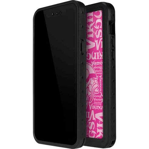 NFL Minnesota Vikings - Blast Pink iPhone 12 Pro Waterproof Case
