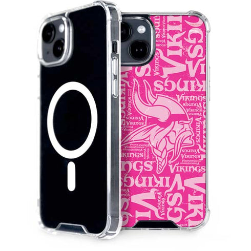 NFL Minnesota Vikings - Blast Pink iPhone 13 MagSafe Case