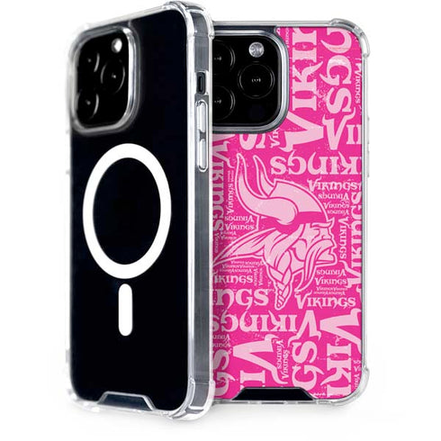 NFL Minnesota Vikings - Blast Pink iPhone 13 Pro Max MagSafe Case