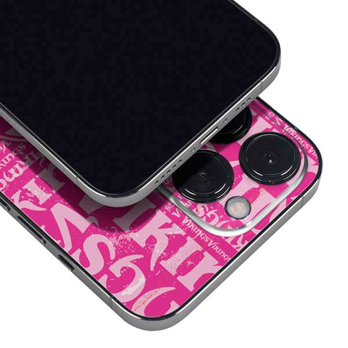 NFL Minnesota Vikings - Blast Pink iPhone 13 Pro Max Skin