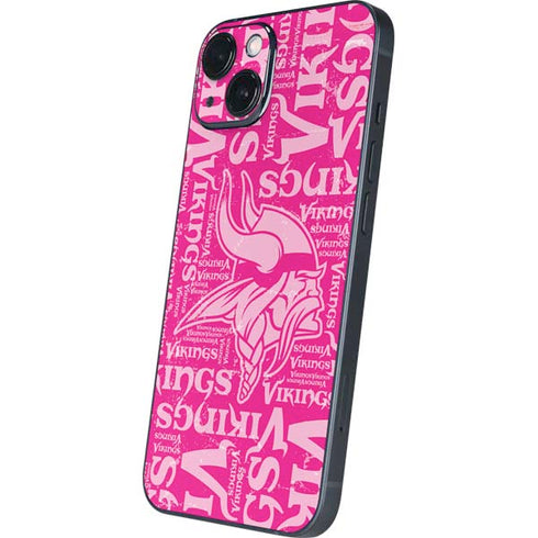 NFL Minnesota Vikings - Blast Pink iPhone 13 Skin