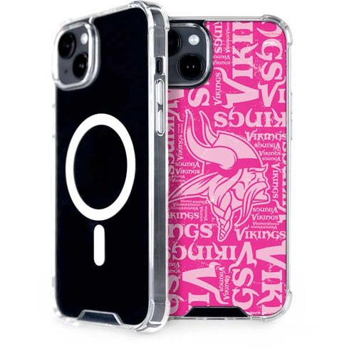 NFL Minnesota Vikings - Blast Pink iPhone 15 MagSafe Case