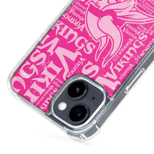 NFL Minnesota Vikings - Blast Pink iPhone 15 MagSafe Case
