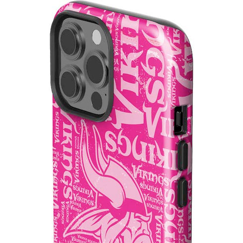 NFL Minnesota Vikings - Blast Pink iPhone 15 Pro Max Impact Case