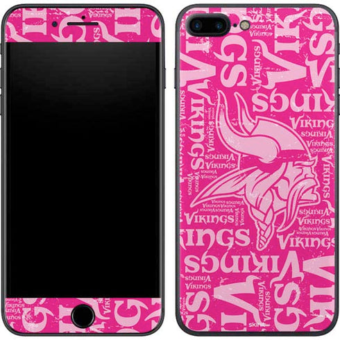 NFL Minnesota Vikings - Blast Pink iPhone 8 Plus Skin