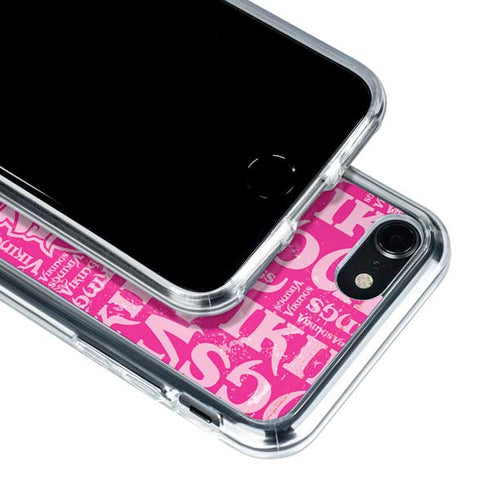 NFL Minnesota Vikings - Blast Pink iPhone SE (2nd & 3rd Gen) Clear Case