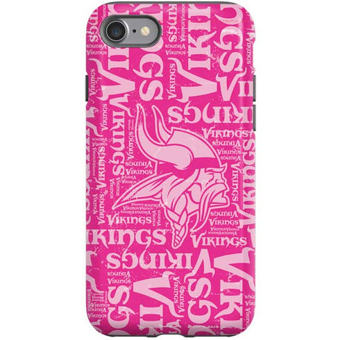 NFL Minnesota Vikings - Blast Pink iPhone SE (2nd & 3rd Gen) Pro Case