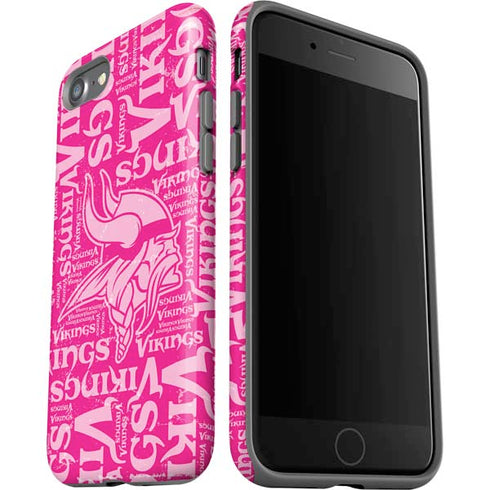NFL Minnesota Vikings - Blast Pink iPhone SE (2nd & 3rd Gen) Pro Case