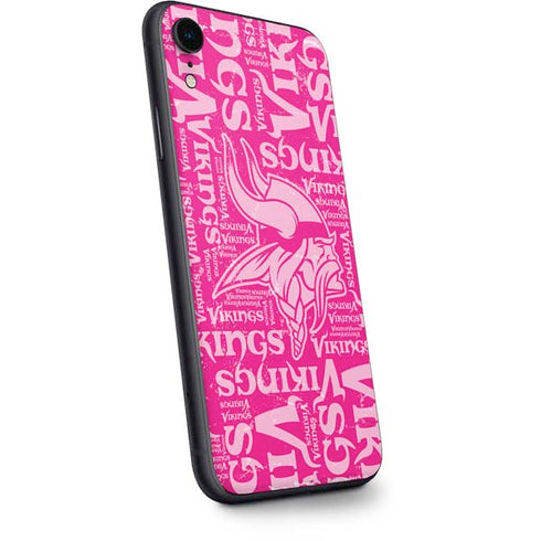 NFL Minnesota Vikings - Blast Pink iPhone XR Skin