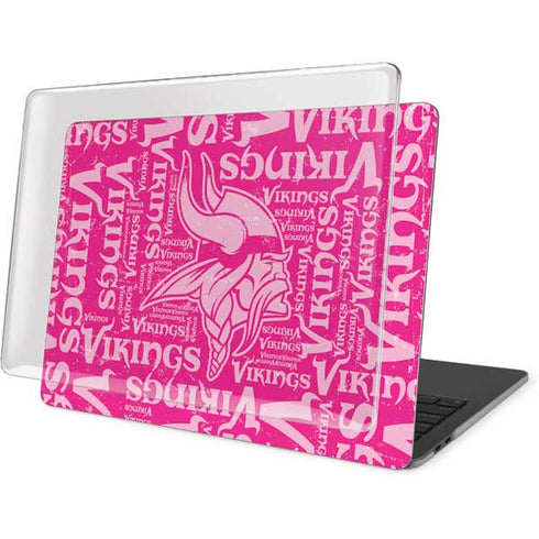 NFL Minnesota Vikings - Blast Pink MacBook Pro 13in (2020) Case plus Skin