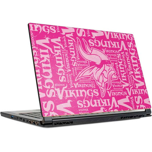 NFL Minnesota Vikings - Blast Pink MSI GS65 Stealth Laptop Skin