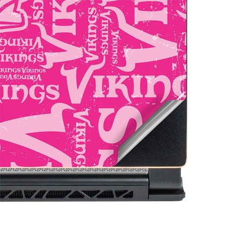 NFL Minnesota Vikings - Blast Pink MSI GS65 Stealth Laptop Skin