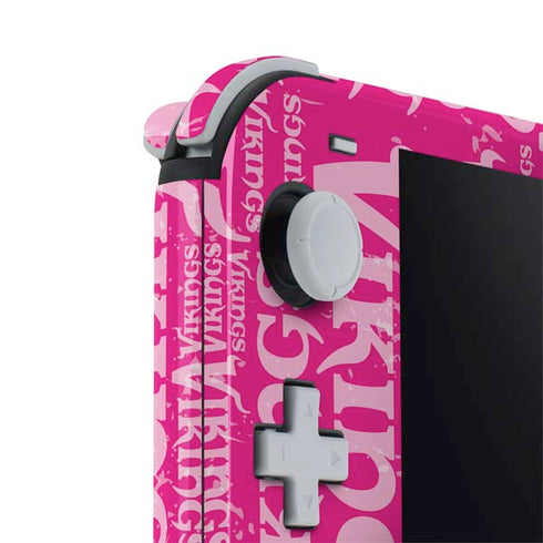 NFL Minnesota Vikings - Blast Pink Nintendo Switch Lite Skin