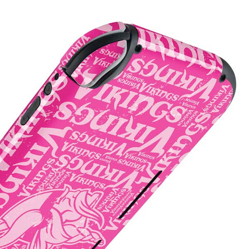 NFL Minnesota Vikings - Blast Pink Nintendo Switch Lite Skin