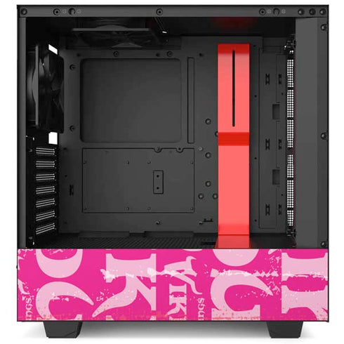 NFL Minnesota Vikings - Blast Pink NZXT H510 Compact ATX Mid-Tower Case Skin