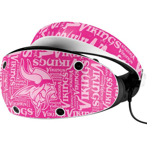 NFL Minnesota Vikings - Blast Pink PlayStation VR2 Skin