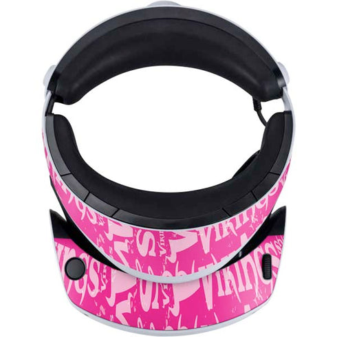 NFL Minnesota Vikings - Blast Pink PlayStation VR2 Skin