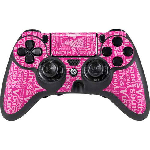 NFL Minnesota Vikings - Blast Pink PS4/PC SCUF Impact Controller Skin