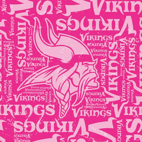 NFL Minnesota Vikings - Blast Pink PS4 Pro/Slim Controller Skin