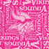 NFL Minnesota Vikings - Blast Pink PS4 Pro/Slim Controller Skin