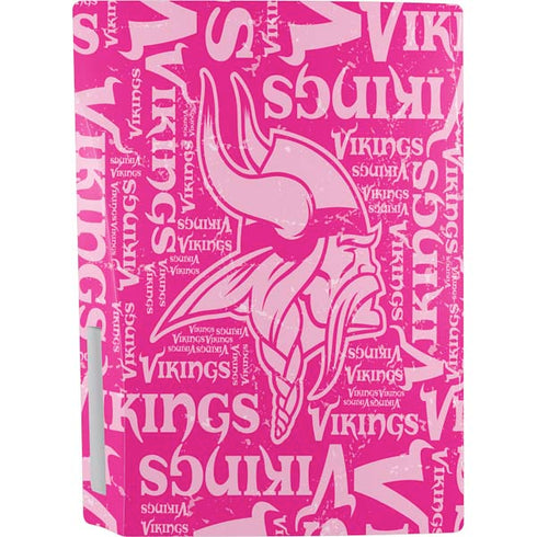 NFL Minnesota Vikings - Blast Pink PS5 Bundle Skin