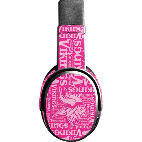 NFL Minnesota Vikings - Blast Pink Skullcandy Crusher Wireless Skin