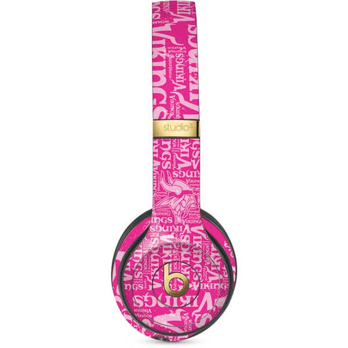 NFL Minnesota Vikings - Blast Pink Studio Wireless 3 Skin