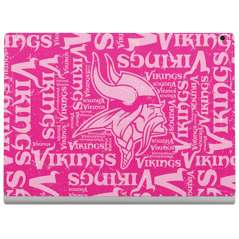 NFL Minnesota Vikings - Blast Pink Surface Book 2 13.5in Skin