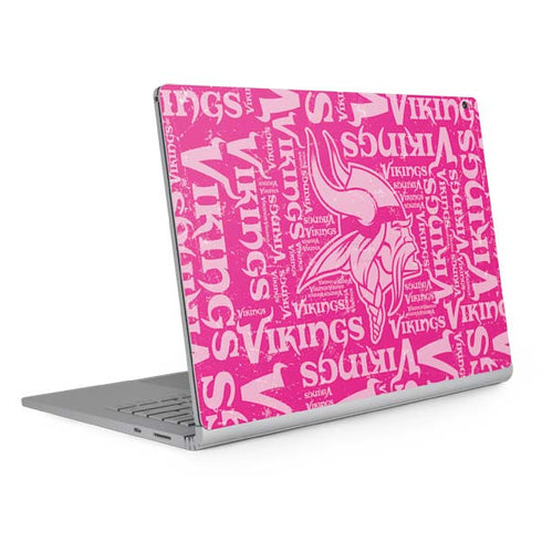 NFL Minnesota Vikings - Blast Pink Surface Book 2 15in Skin