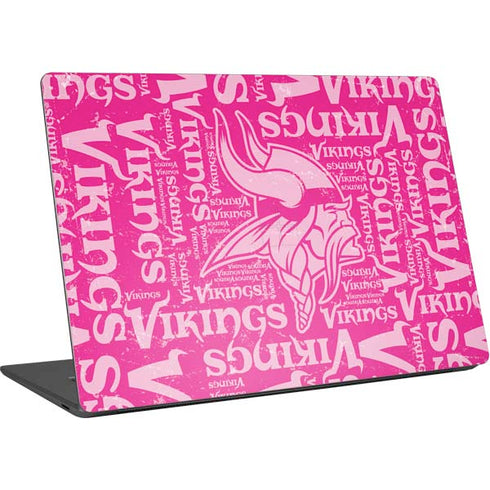 NFL Minnesota Vikings - Blast Pink Surface Laptop 4 15in Skin