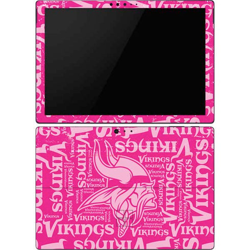 NFL Minnesota Vikings - Blast Pink Surface Pro 6 Skin