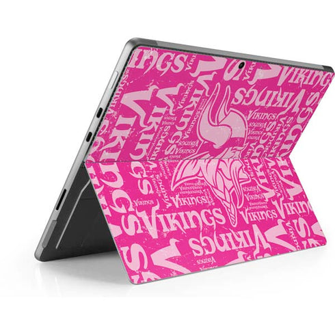 NFL Minnesota Vikings - Blast Pink Surface Pro 8 Skin