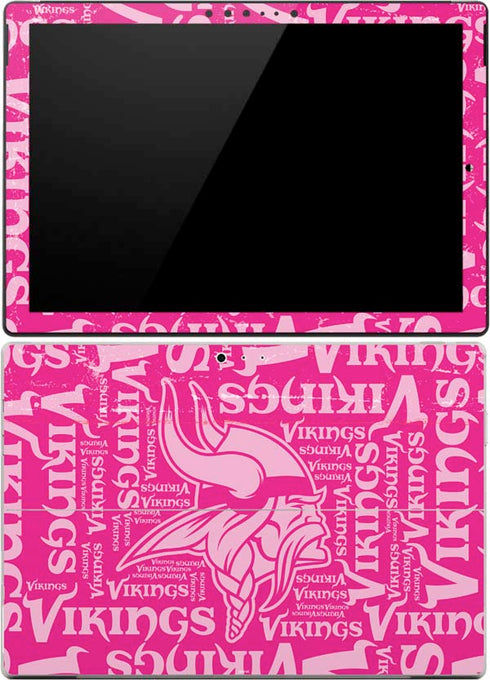 NFL Minnesota Vikings - Blast Pink Surface Pro (2017) Skin
