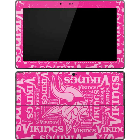 NFL Minnesota Vikings - Blast Pink Surface Pro Tablet Skin